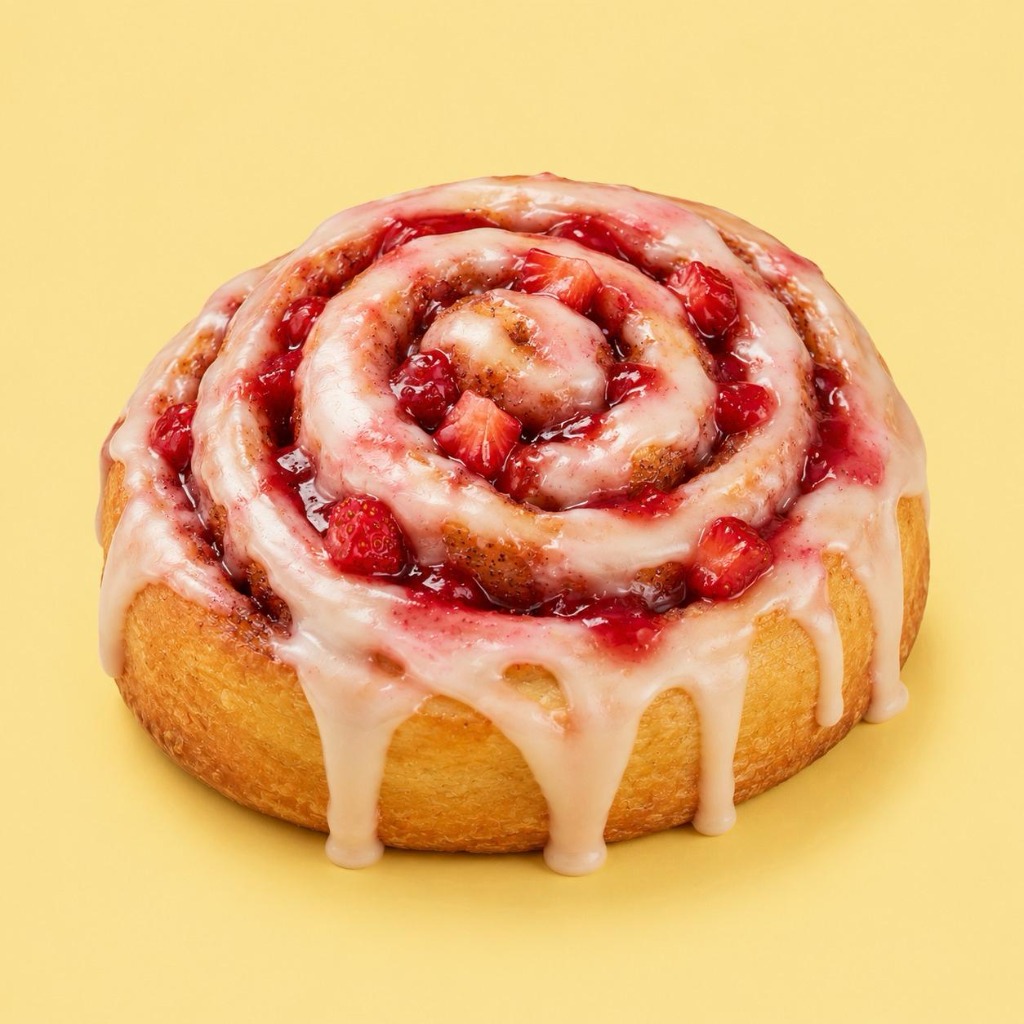 Strawberry Cinnamon Roll